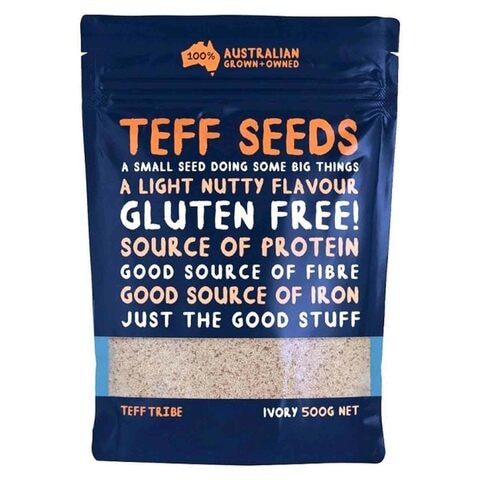 Teff Tribe Ivory Teff Seeds 500g