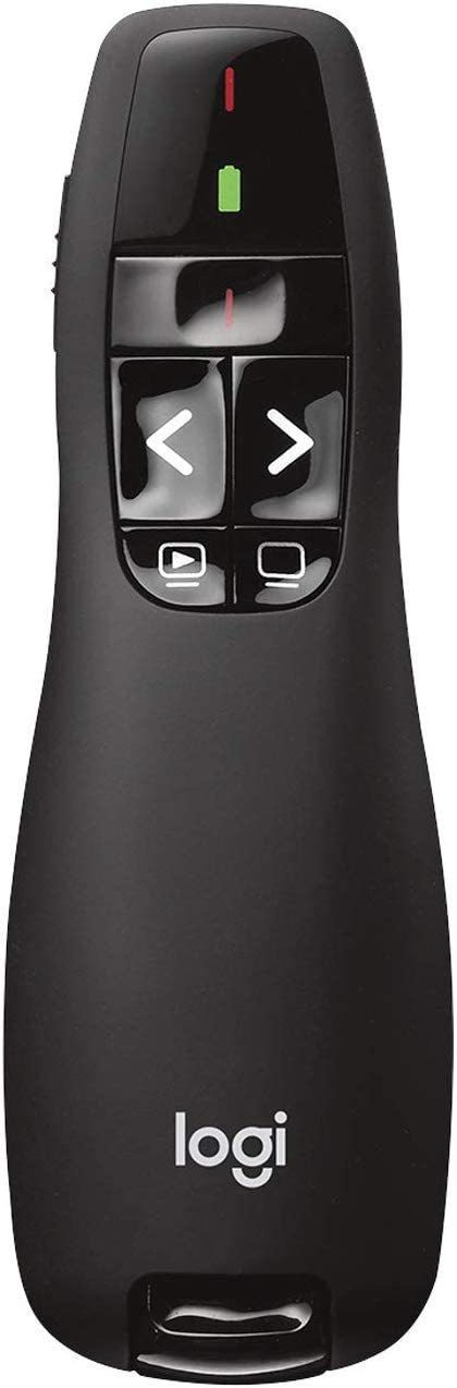 Logitech R400 Wireless Presenter - Black