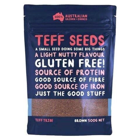 Teff Tribe Brown Teff Seed 500g