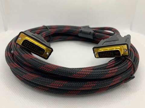APKR DVI 24+1 Male To Male Cable 5M Black