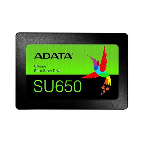 Adata 512 GB SSD 2.5&quot; SU650 3D NAND SATAIII R/W Speed upto 520 / 450 MB/s