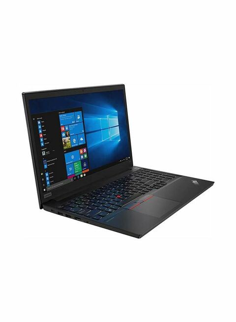 Lenovo ThinkPad E15 15.6-Inch IPS Anti-Glare Display, Core i7-10510U Processor, 16GB RAM/1TB HDD + 256GB SSD/2GB AMD Radeon RX640 Graphics Card Black