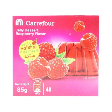  Raspberry Flavour Jelly Dessert 85g