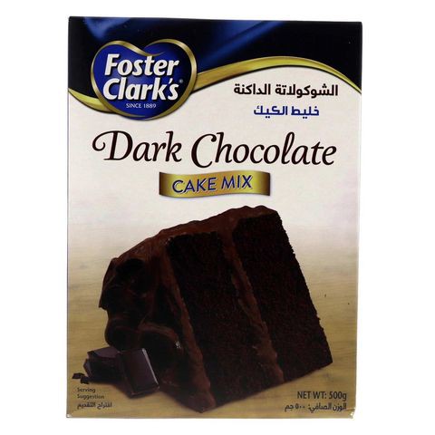 Foster Clarks Dark Chocolate Cake Mix 500g