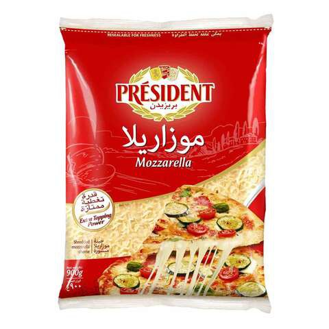 President Shredded Mozzarella 900g