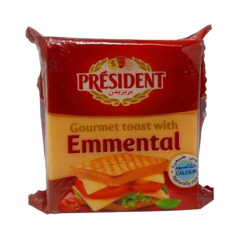 President Gourmet Toast With Emmental Cheese 200g