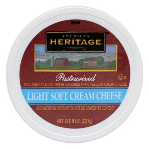 American Heritage Light Soft Cream Cheese 227g