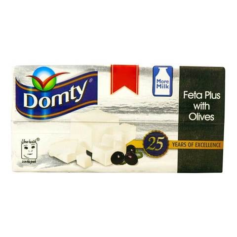 Domty Feta Plus Cheese with Olives 500g