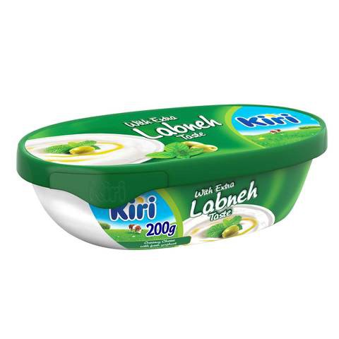 Kiri Cheese Spread with Extra Labneh Taste 200g Tub