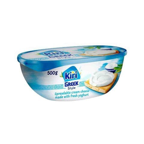 Kiri Greek Style Spreadable Cream Cheese 500g