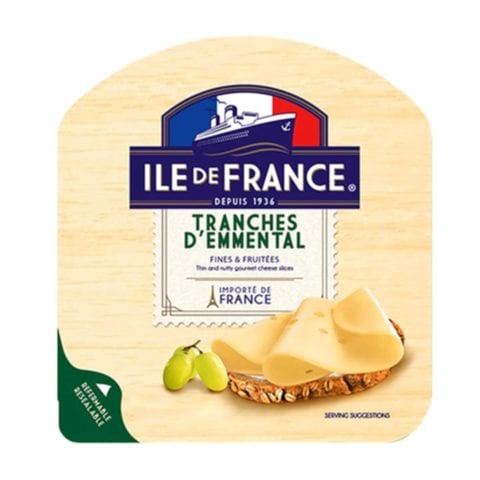 Ile De France Emmental Cheese Slice 100g