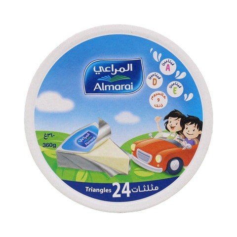 Almarai Triangles Cheese 24 Portions 360g