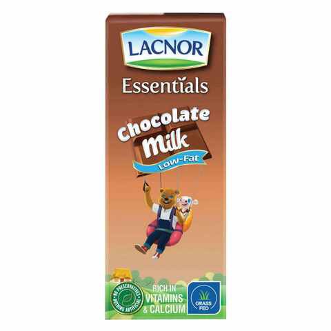 لاكنور اسينشيالز شوكولاتة حليب قليل الدسم 180 مل × عبوة من 8 قطع