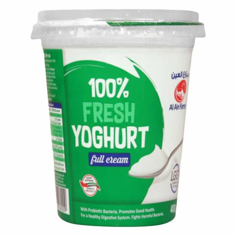 Al Ain Full Cream Fresh Yoghurt 400g