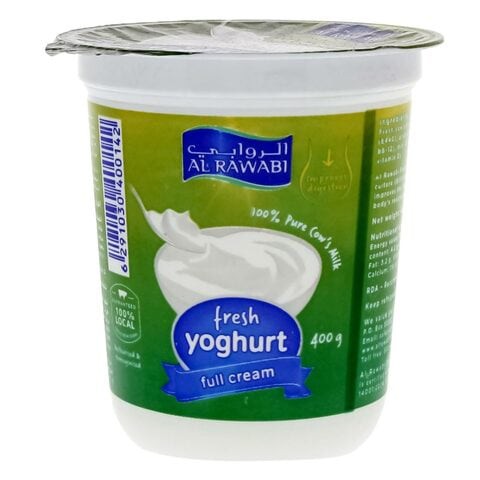 Al Rawabi Full Cream Fresh Yoghurt 400g