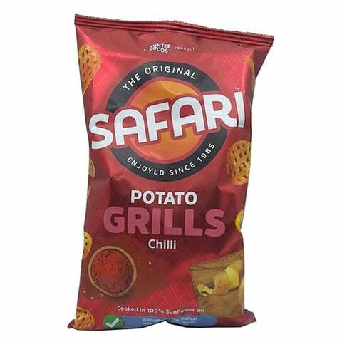 Safari Potato Grills Chilli 125g