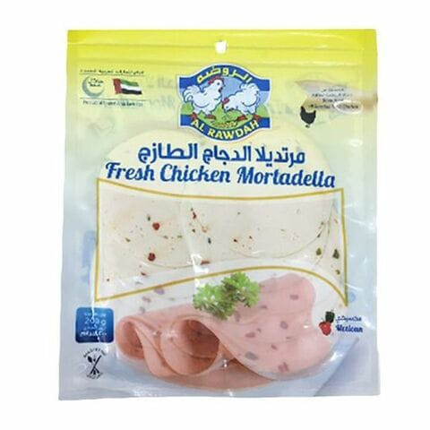 Al Rawdah Olive Chicken Mortadella 200g