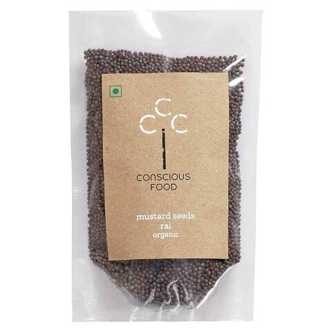 Conscious Food Organic Mustard Seeds 100g