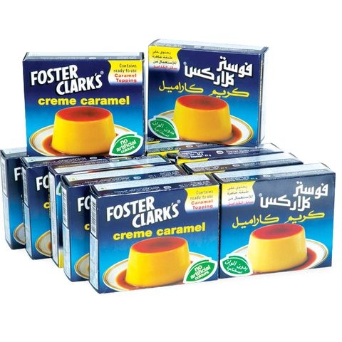 Foster Clark&#39;s Creme Caramel Dessert 71g x Pack of 12