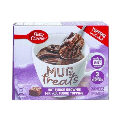 Betty Crocker Mug Treat Fudge Brownie Mix 300g