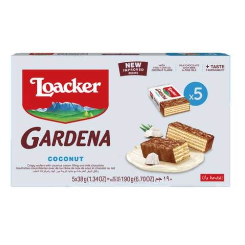 LOACKER GARDENA COCONUT 5X38G