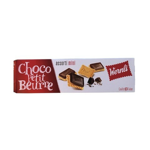 Wernli Chocolate and Butter Mini Assorted Biscuits 125g