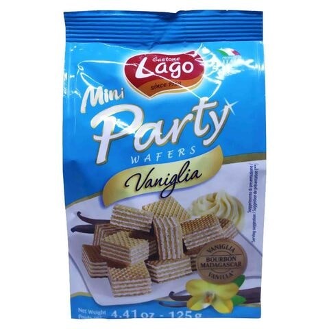 Gastone Lago Mini Party Wafers Vanilla 125g