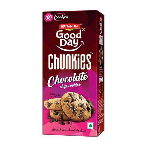 Britannia Good Day Choco Chunkies 125g