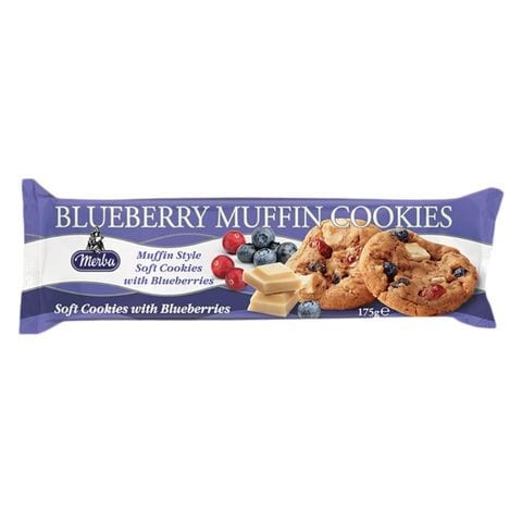 Merba Blueberry Cookies 175g x Pack Of 22