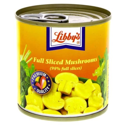 Libby&#39;s Full Sliced Mushrooms 184g