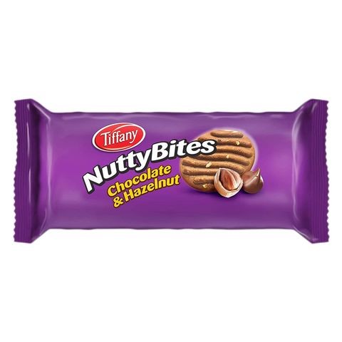 Tiffany Nutty Bite Hazelnut Chocolate 81gx8