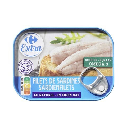  Natural Sardine Fillets 70g