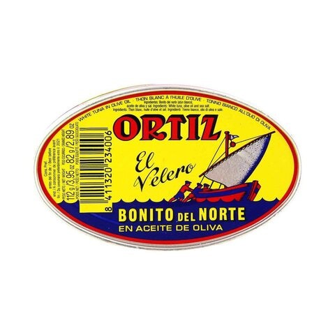 Ortiz White Fin Tuna 112g