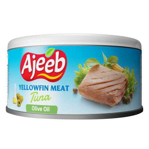 Ajeeb Yellowfin Meat Tuna In Olive Oil 170g