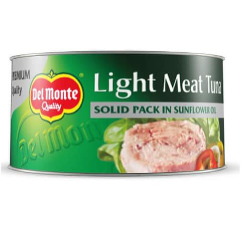 Del Monte Light Meat Tuna Solid Pack in Sunflower Oil 185g