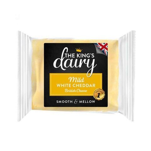 The Kings Dairy Mature White Cheddar Cheese 200g