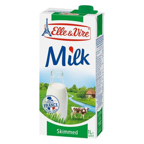 Elle &amp; Vire UHT Semi Skimmed Milk 1L