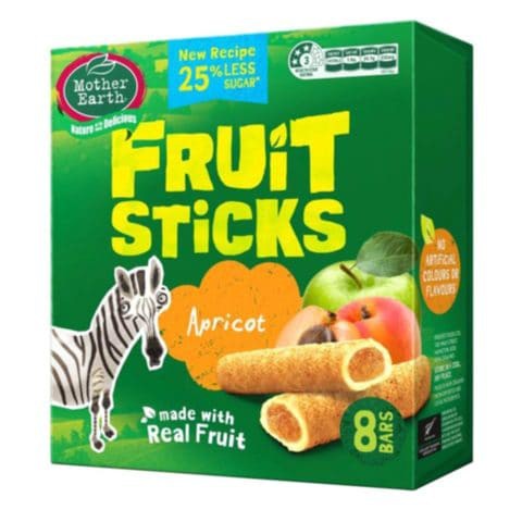 Mother Earth Apricot Fruit Sticks 152g