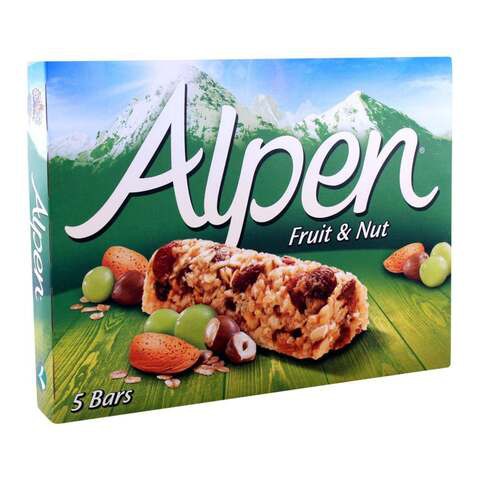 ALPEN FRUIT/NUT BAR 29GX5