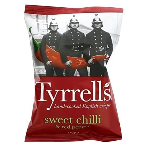 TYRRELLS SWEET CHILLI PEPPER 40G