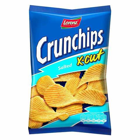 LORENZ CRUNCHIPS XCUT SALTED 85G