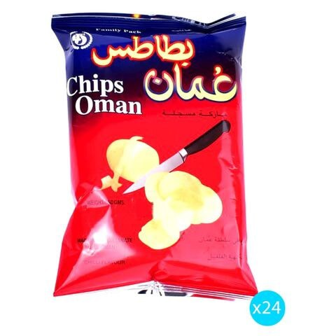 Oman Chilli Flavour Family Pack Chips 50g x24