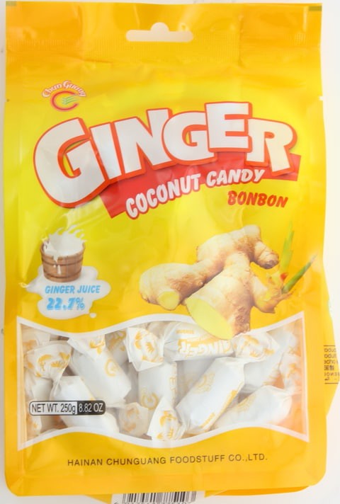 Chun Guang Ginger Coconut Candy 250g