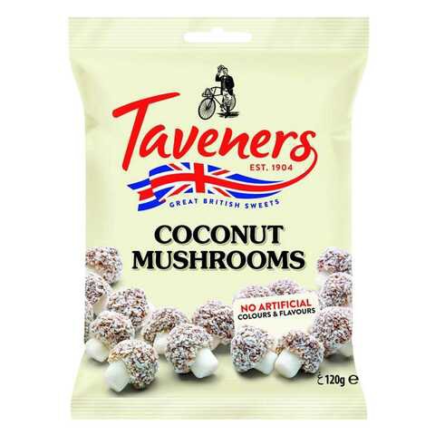 Taveners Coconut Mushrooms 120g