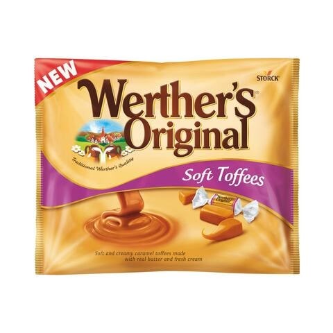 Werther&#39;s Original Soft Cream Caramel Toffees 600g