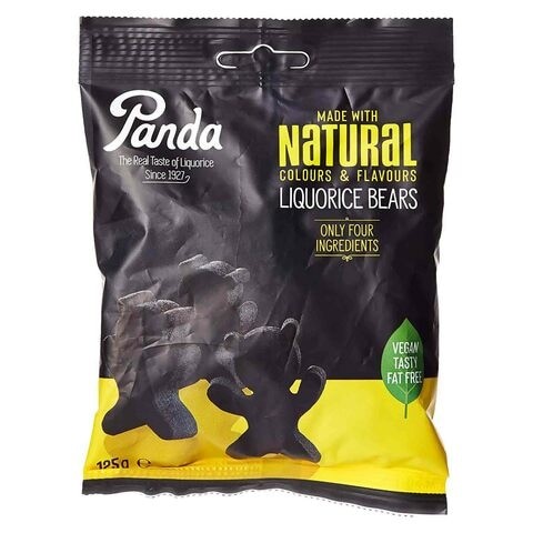 Panda Licorice Bears Bag 125g