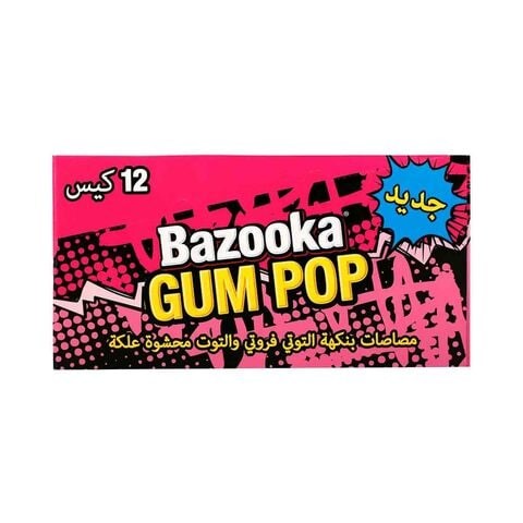 Bazooka Gum Pop Share Bag 140g x12