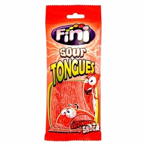 Fini Sour Tongues Strawberry Belt 100g