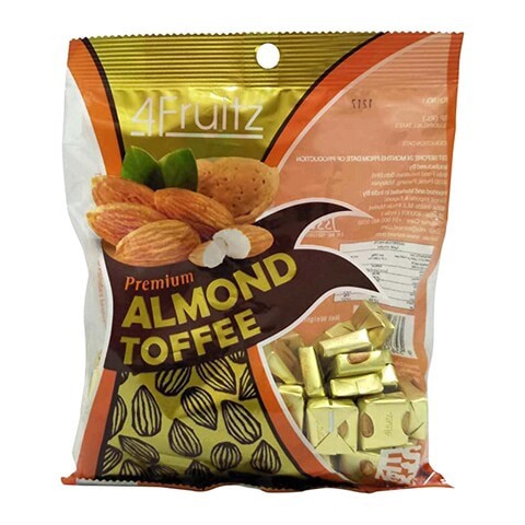 4Fruitz Premium Almond Toffee 200g