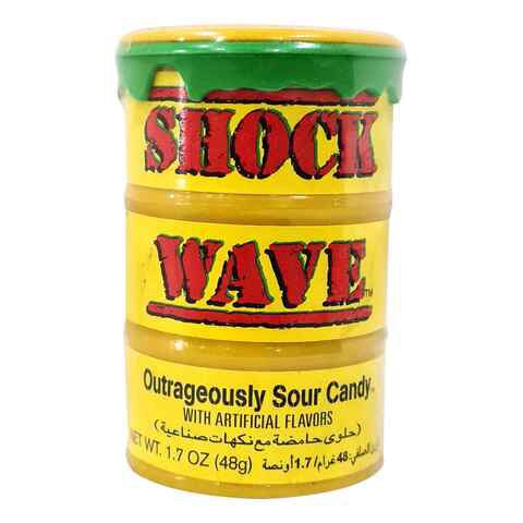 Shock Wave Drum Assorted Sour Candy 48g